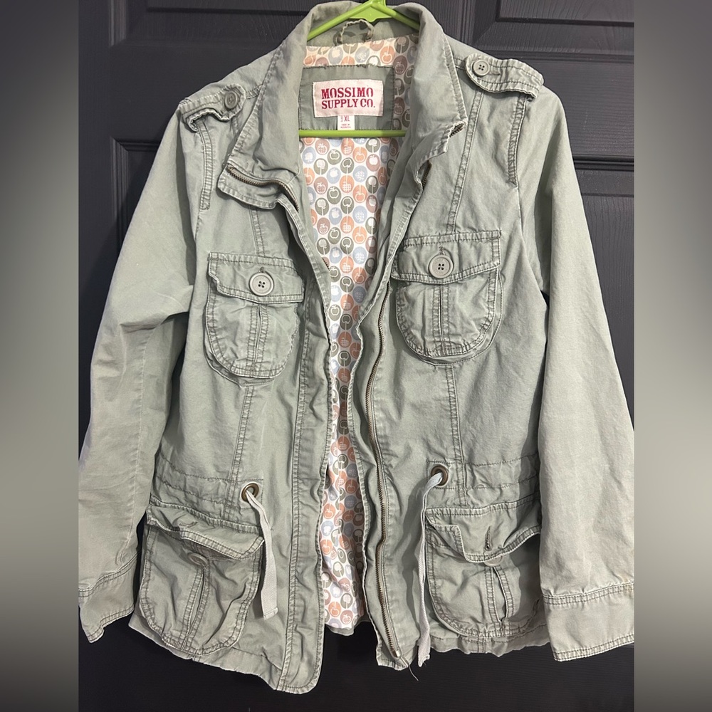 Mossimo Supply Co. Utility Jacket in Olive Green